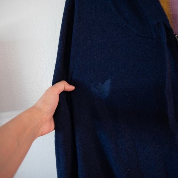 Love Sick Rainbow Knit Sweater Torrid Zip Up - Picture 2 of 5